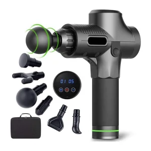 Electric Percussion Pistol Massager – Deep Tissue Muscle Therapy Gun for Pain Relief, Recovery & Relaxation