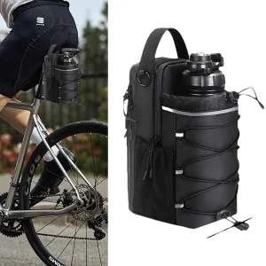 Magnetic Gym Bag for Men and Women – Sling Water Bottle Holder with Magnetic Attachment | Portable Fitness & Travel Organizer